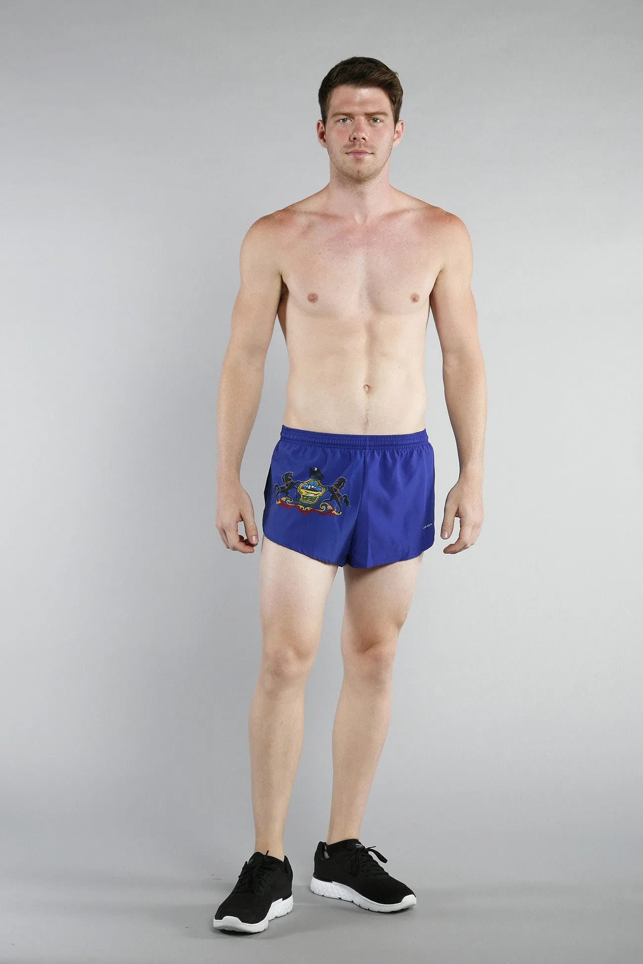 Men's 1" Elite Split Shorts- Pennsylvania