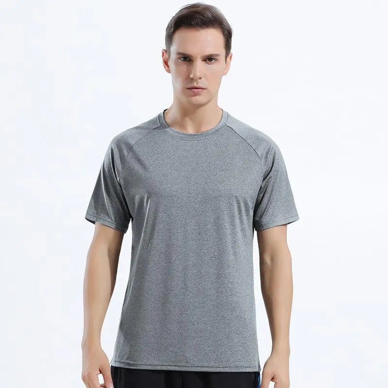 Men's Athletic Running Gym Workout Short Sleeve Tee Tops | 83106