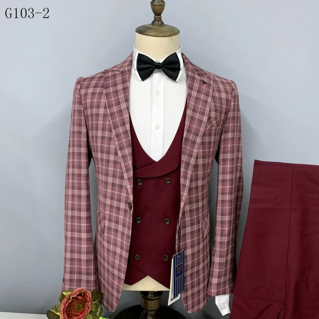 Men's Premium Suit Smart Fit Formal Dress  -G103