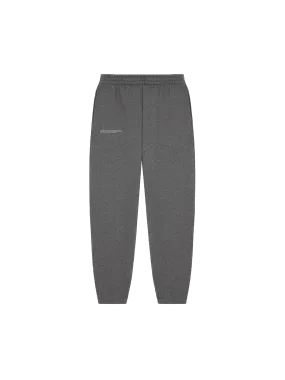 Mens Reclaimed Cotton Barrel-Leg Track Pants—reclaim charcoal