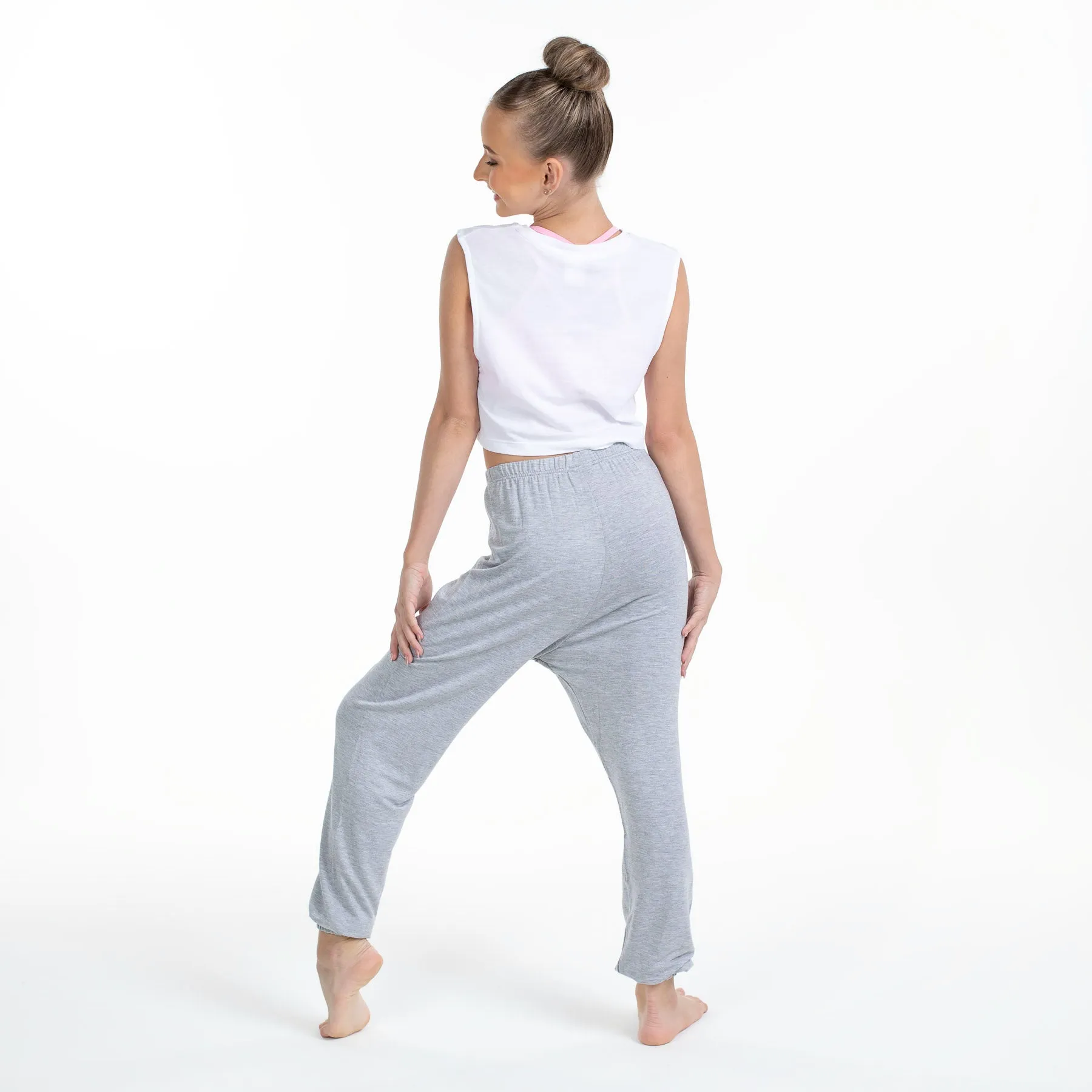 Missy: Old School Track Pants in Grey