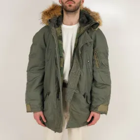 N-3B camo lining PARKA