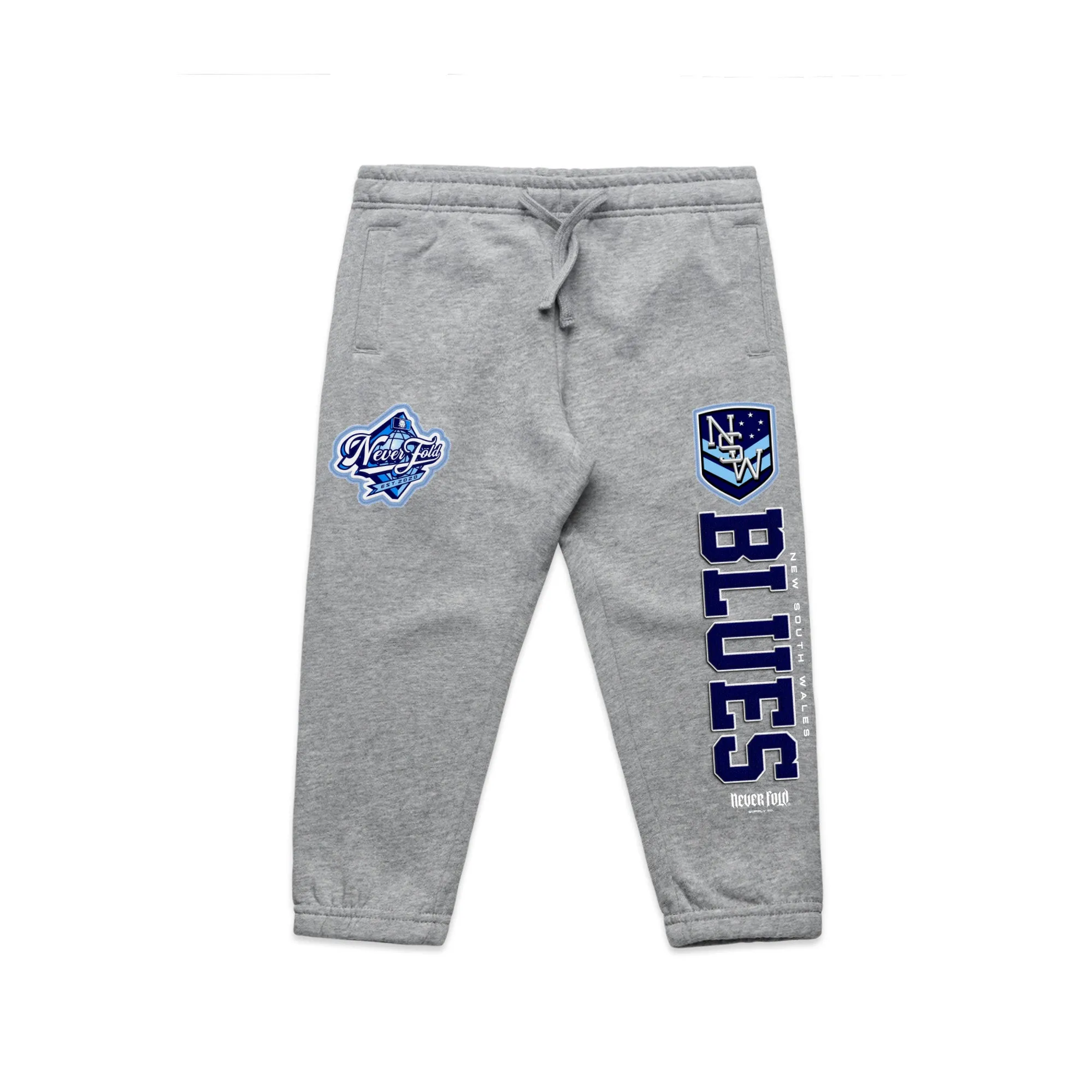 NSW Kids Trackies - Grey Marle