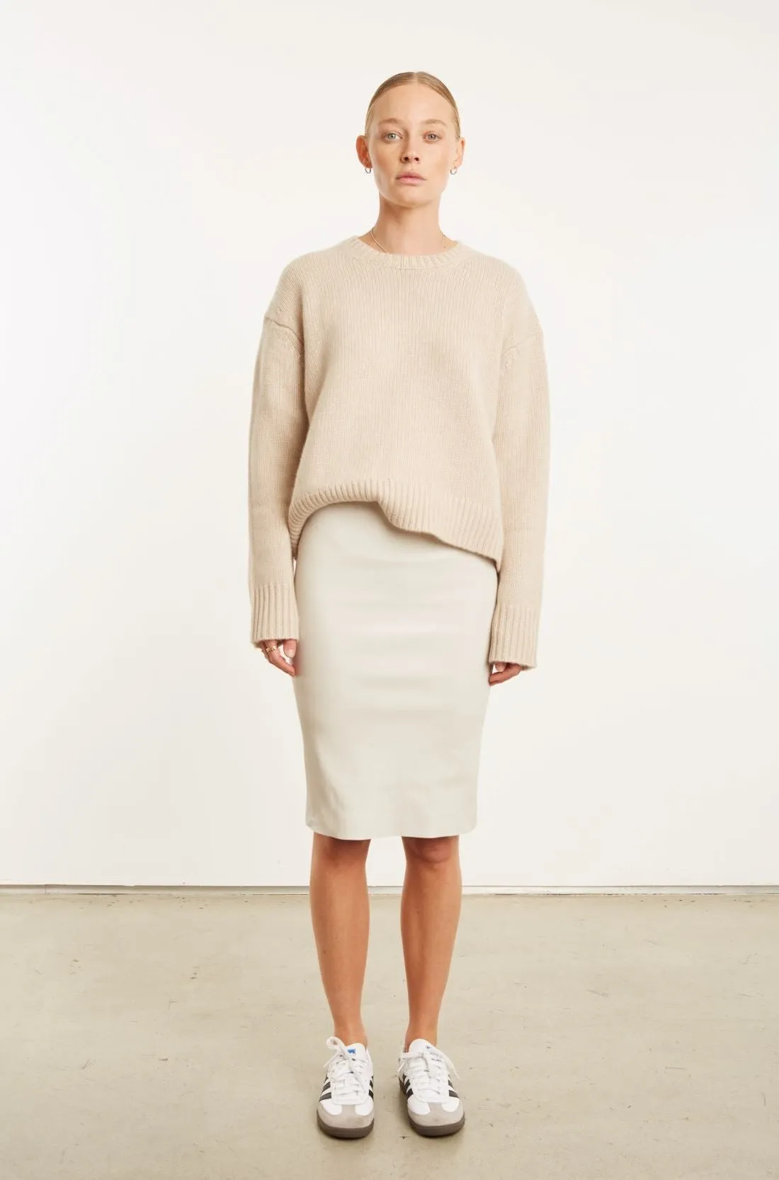 Oat Heavy Cashmere Sweater