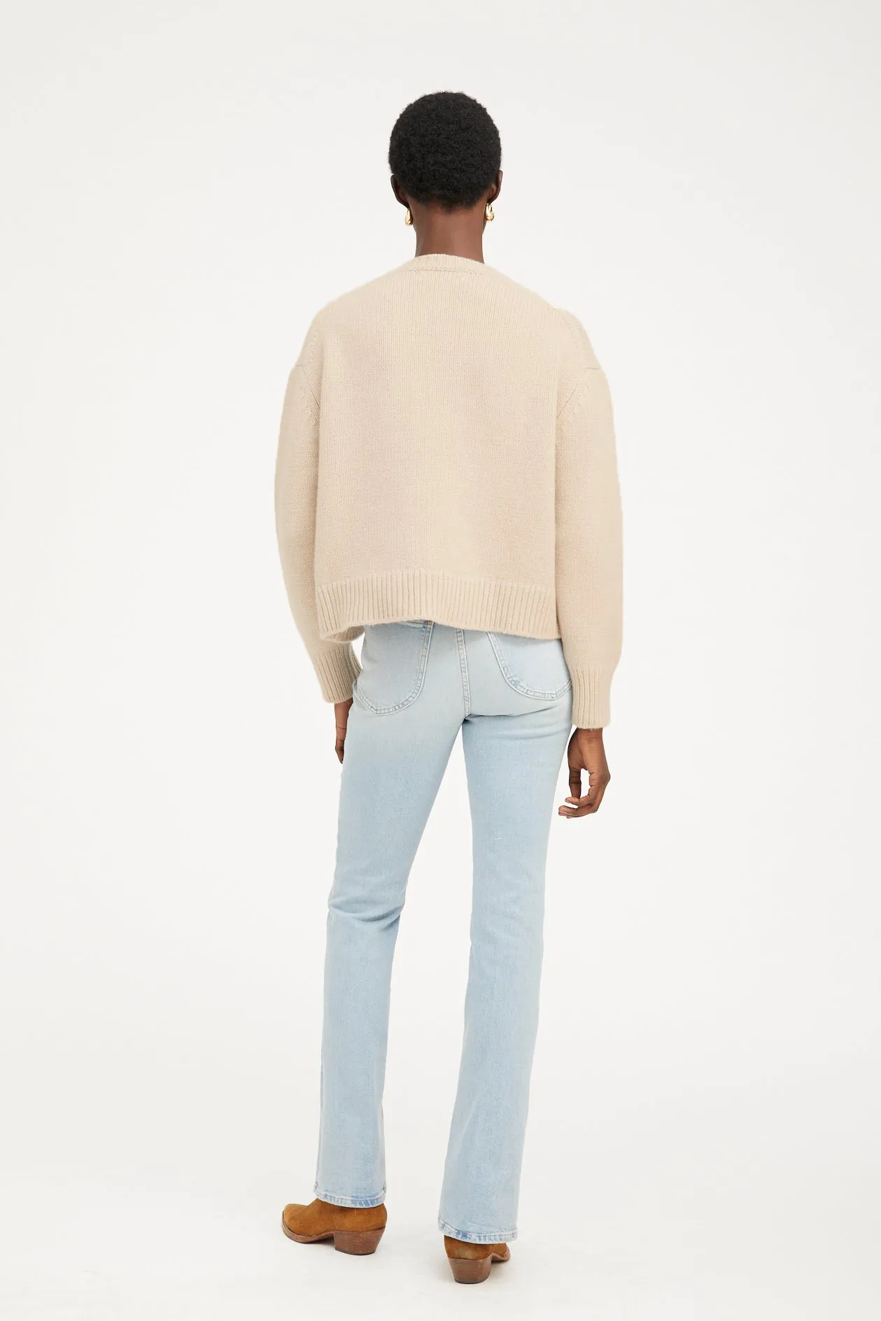 Oat Heavy Cashmere Sweater