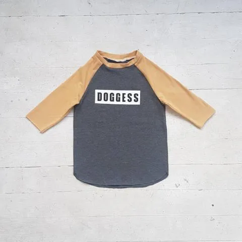 Olive "Doggess" Baseball Tee