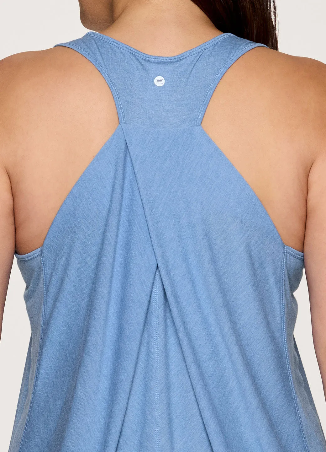 Plus Prime Relaxed Twist Back Tank Top