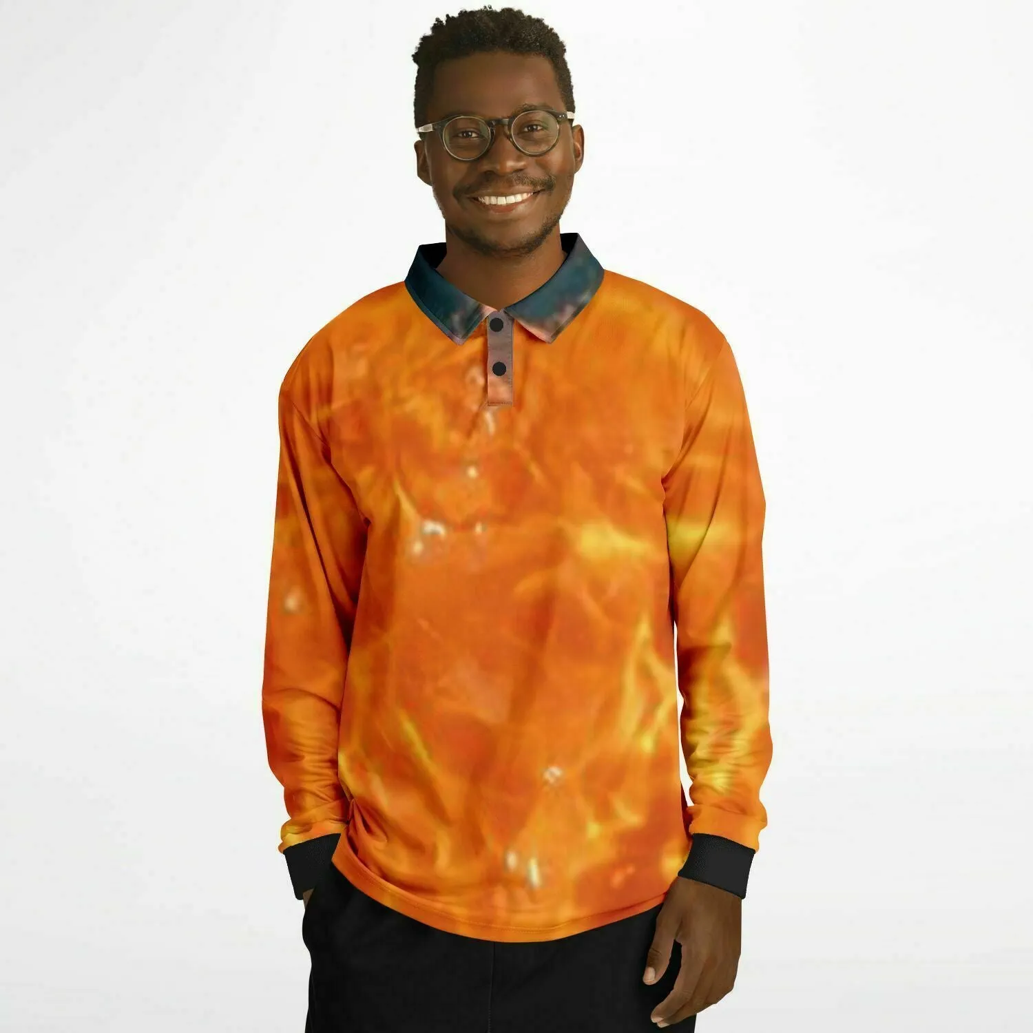 polo shirt orange