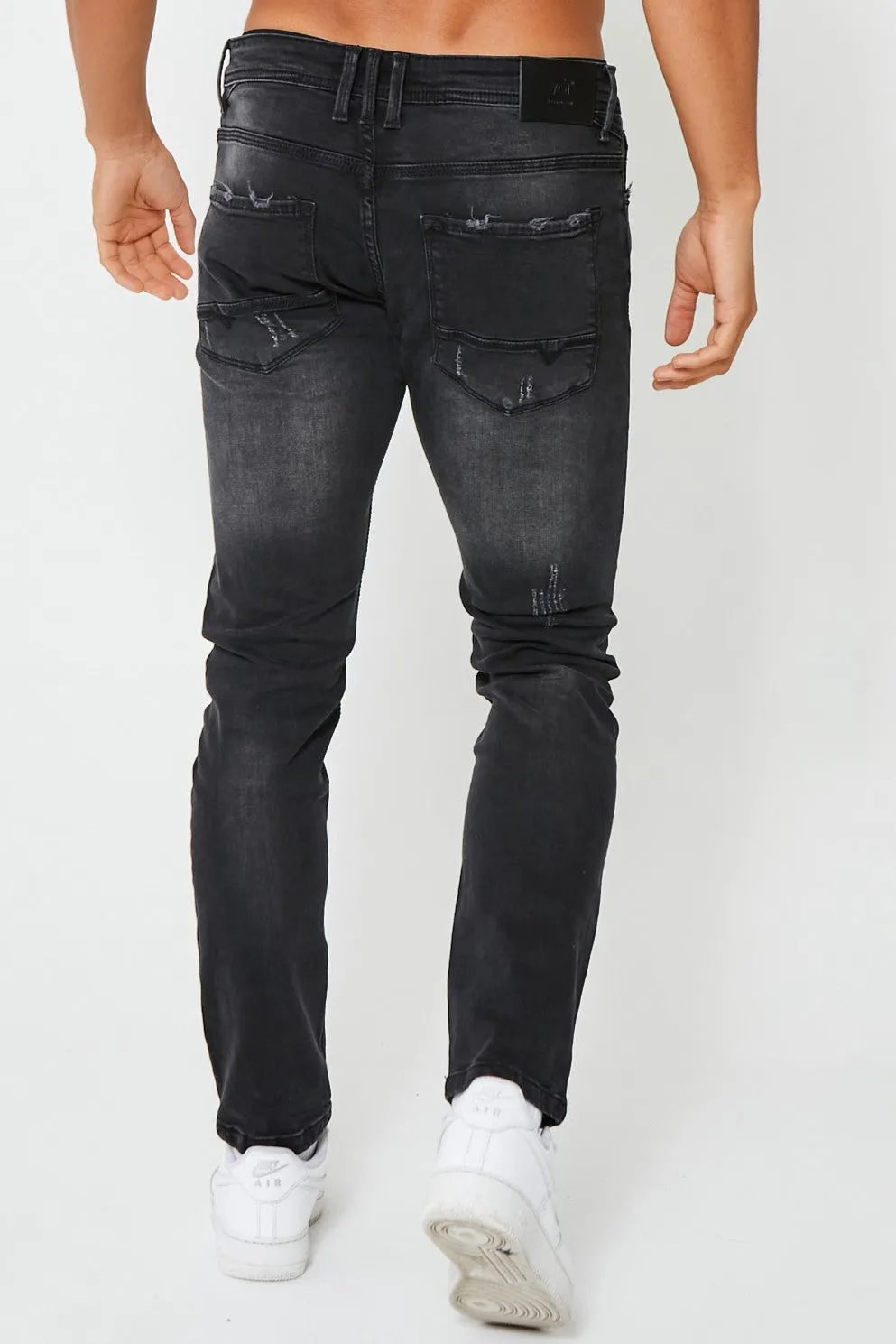 Prescot Tapered Jean - Black