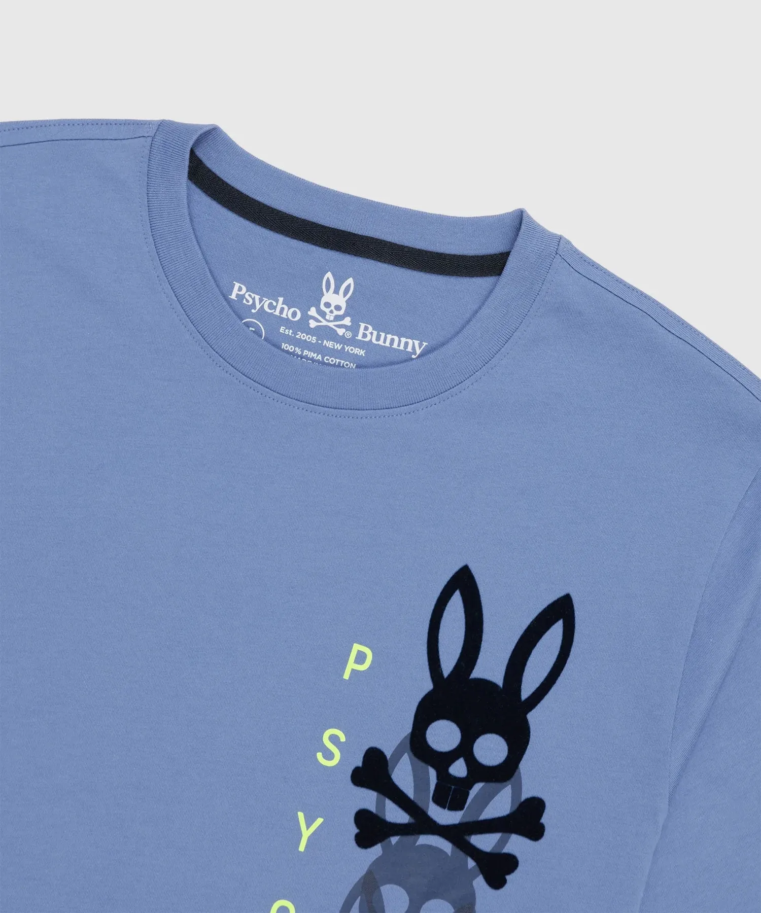 Psycho Bunny Hudson Bunny Logo Tee - Bal Harbour