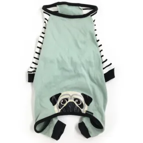 Pug Pajamas | Pug Dog Clothing | Fawn Pug dog