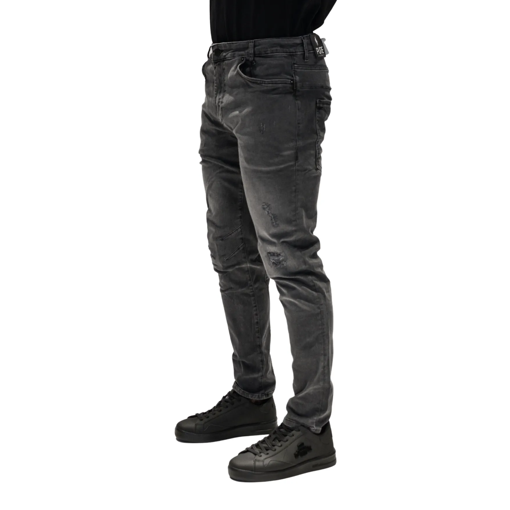 PURE PREMIUM JEANS Char Black