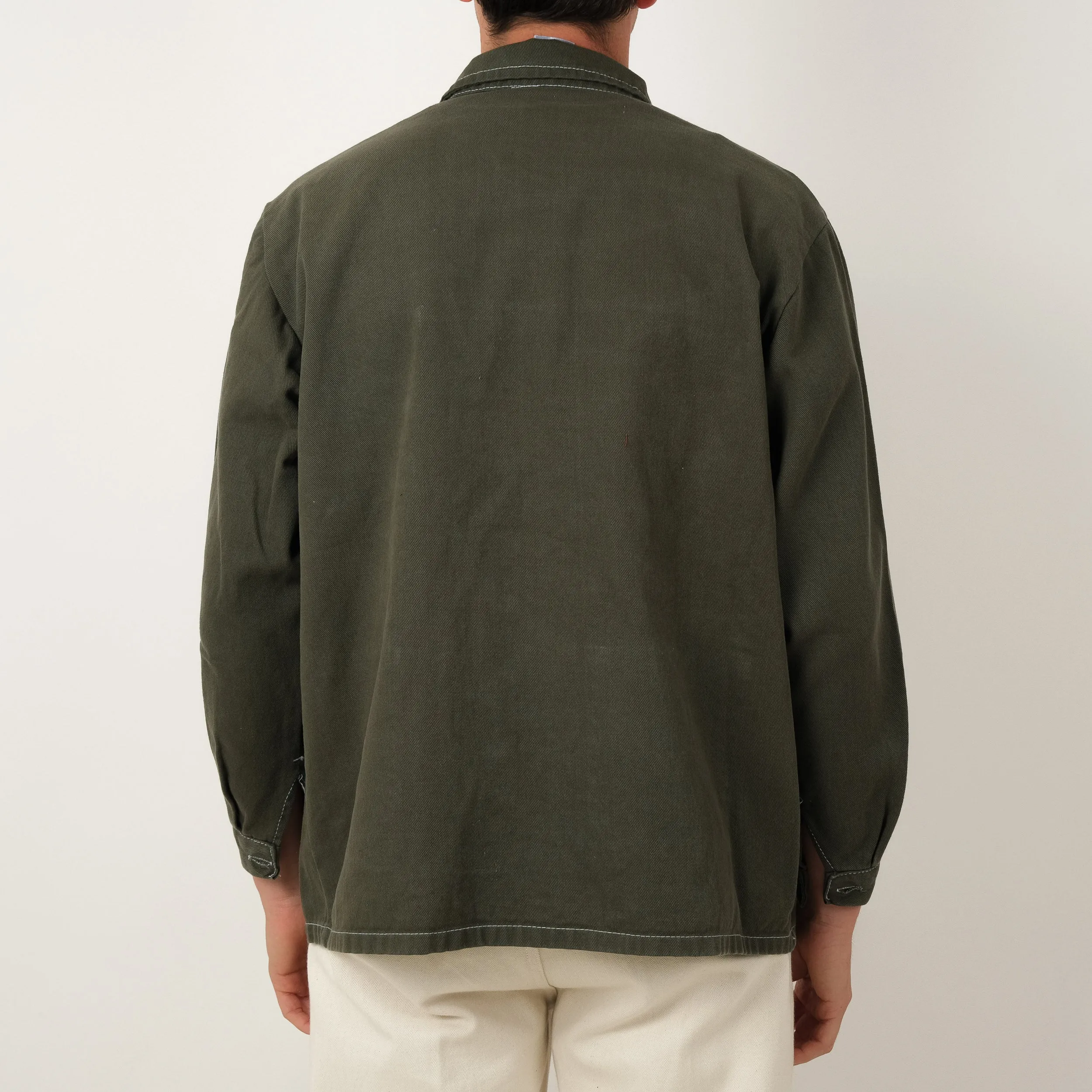 RAILWORK JACKET - OLIVE GREEN