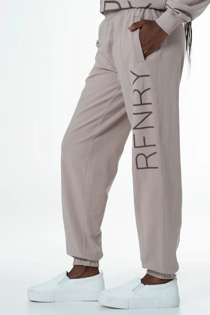 Relaxed Fit Track Pants _ 145617 _ Brown