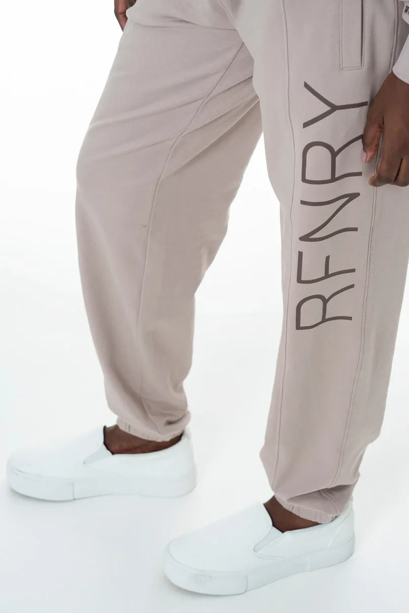 Relaxed Fit Track Pants _ 145617 _ Brown