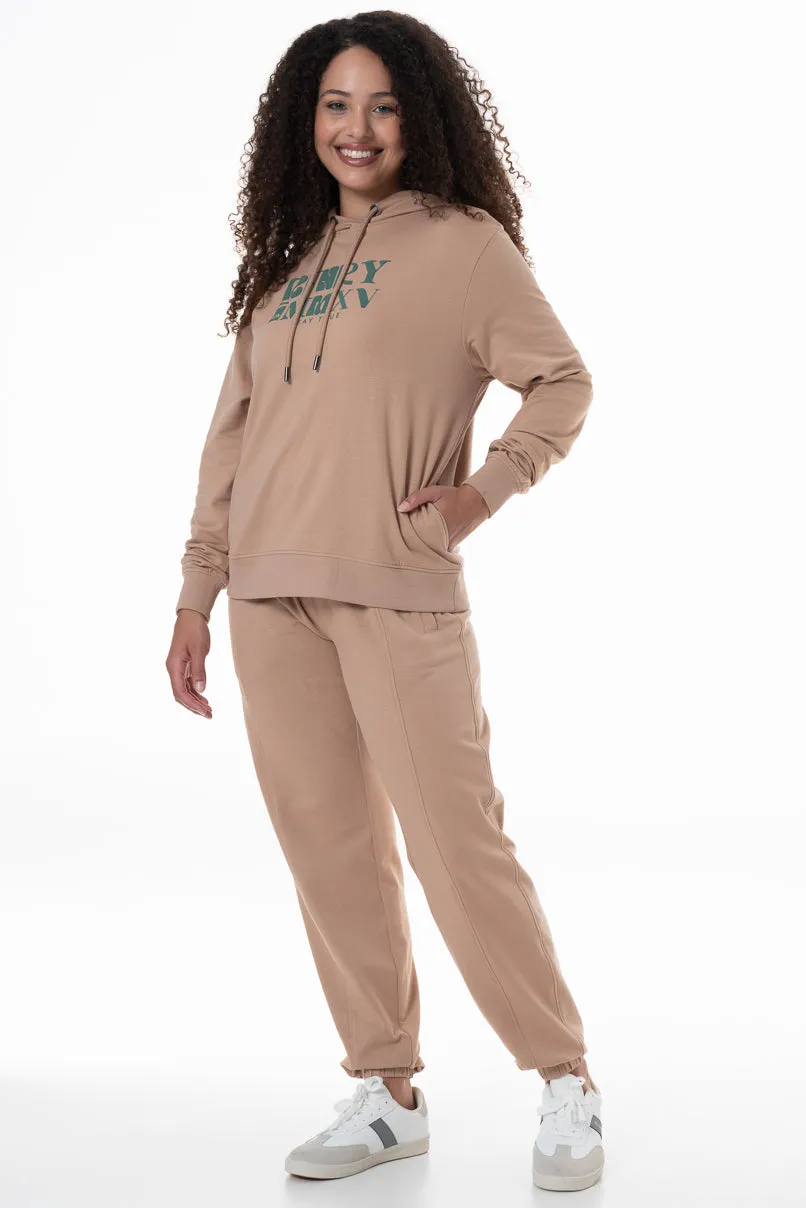 Relaxed Fit Track Pants _ 146941 _ Taupe