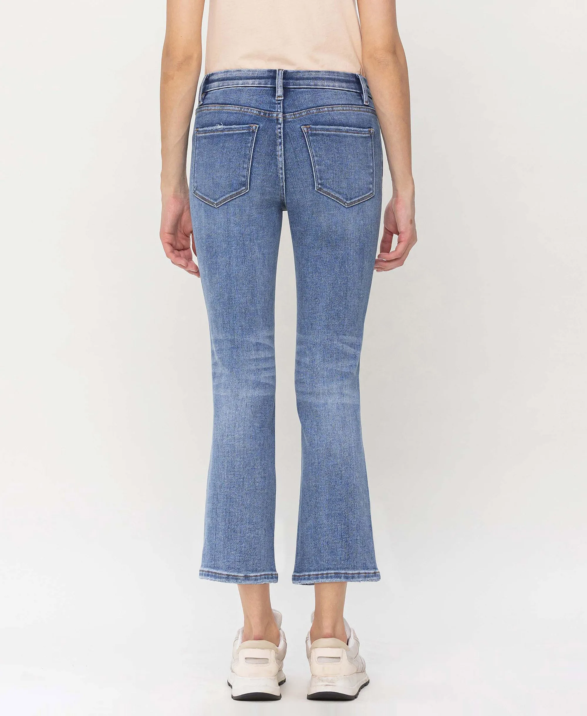 Robust - Mid Rise Kick Flare Jeans