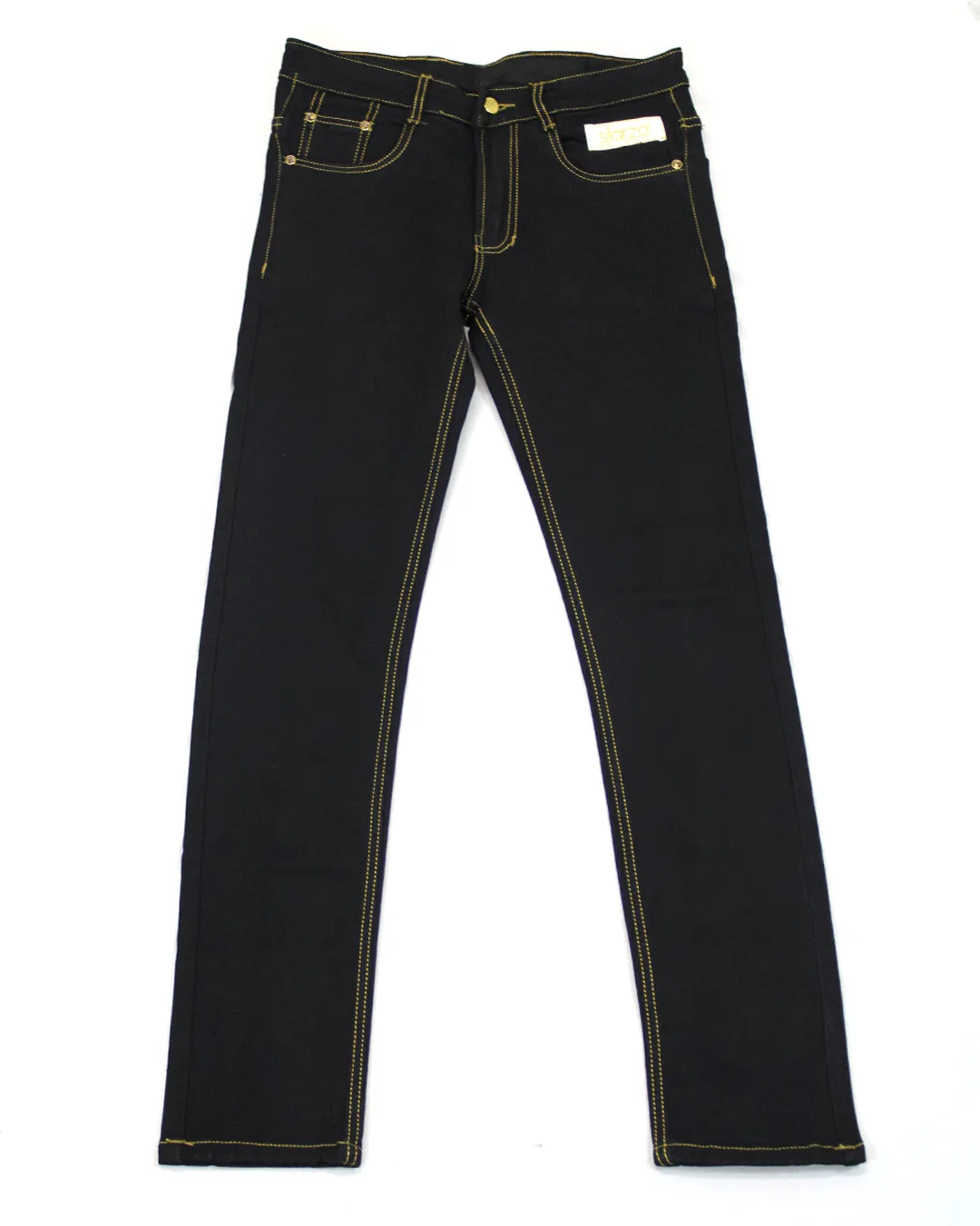 Sfarzo Couture Milano Italy Black Skinny Jeans