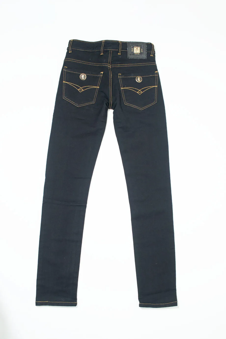 Sfarzo Couture Milano Italy Black Skinny Jeans