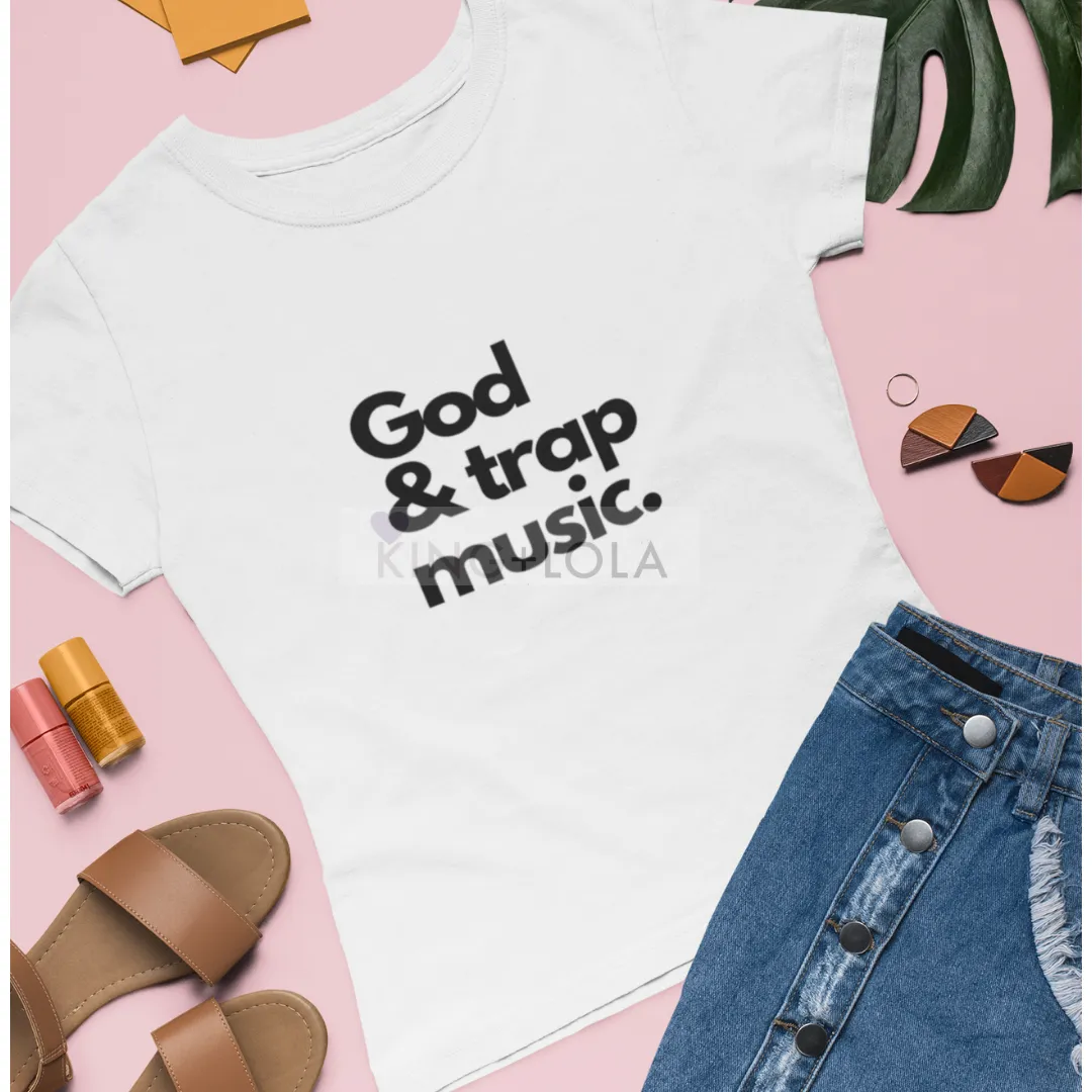 Short Sleeve T-Shirt Tank - God & Trap Music - Unisex T-shirt