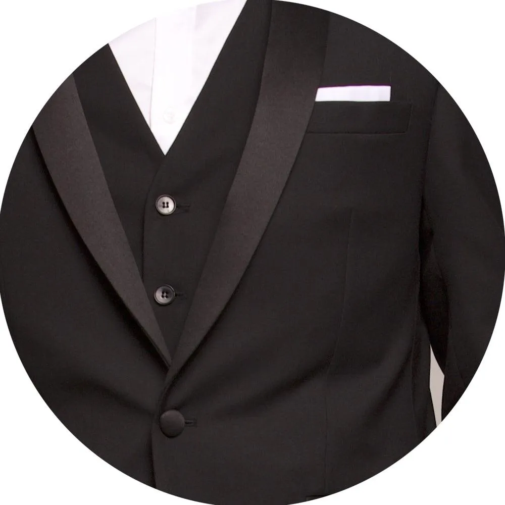 SSA3-Alexander Black Tie Jacket