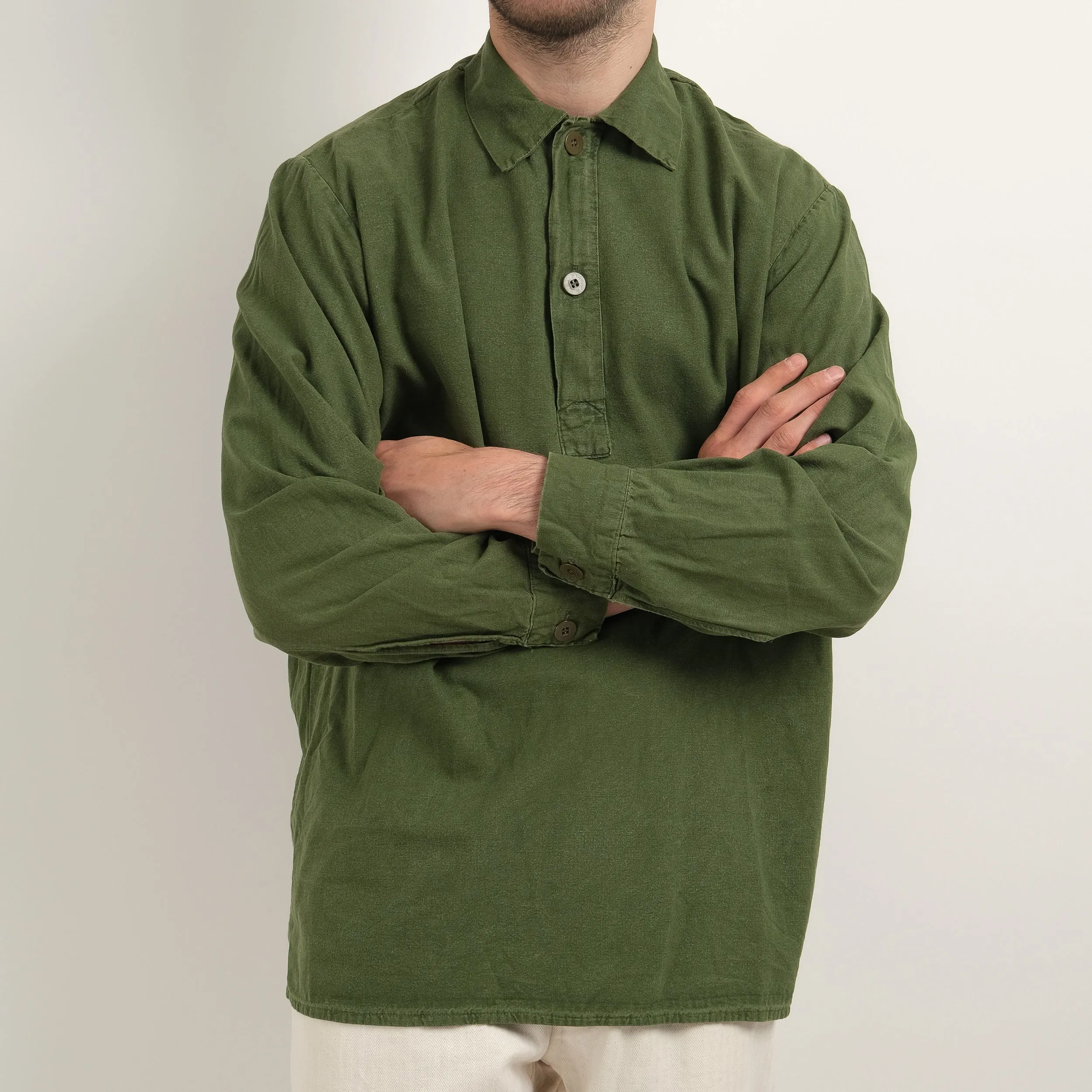 SWEDISH GREEN WORK SHIRT