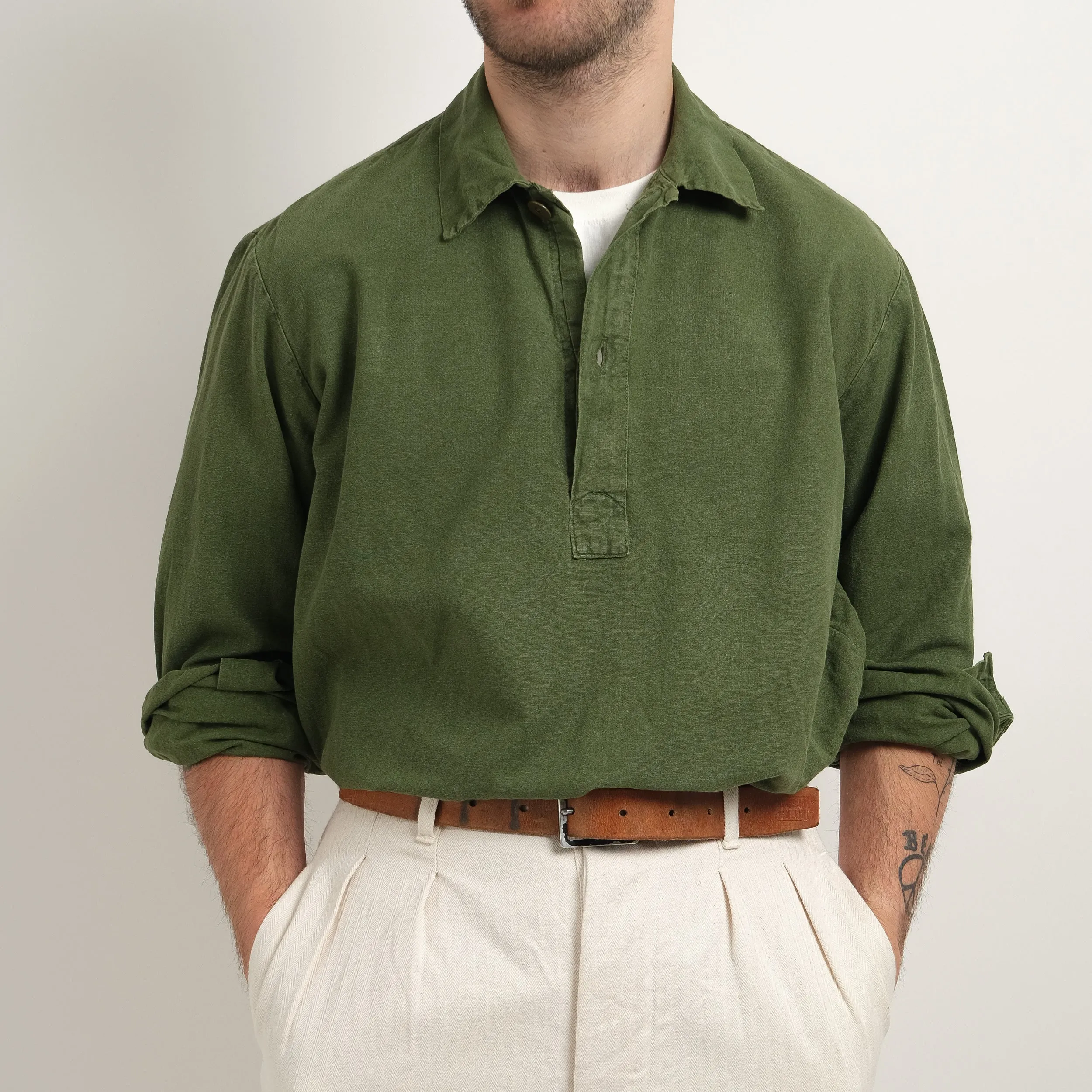 SWEDISH GREEN WORK SHIRT