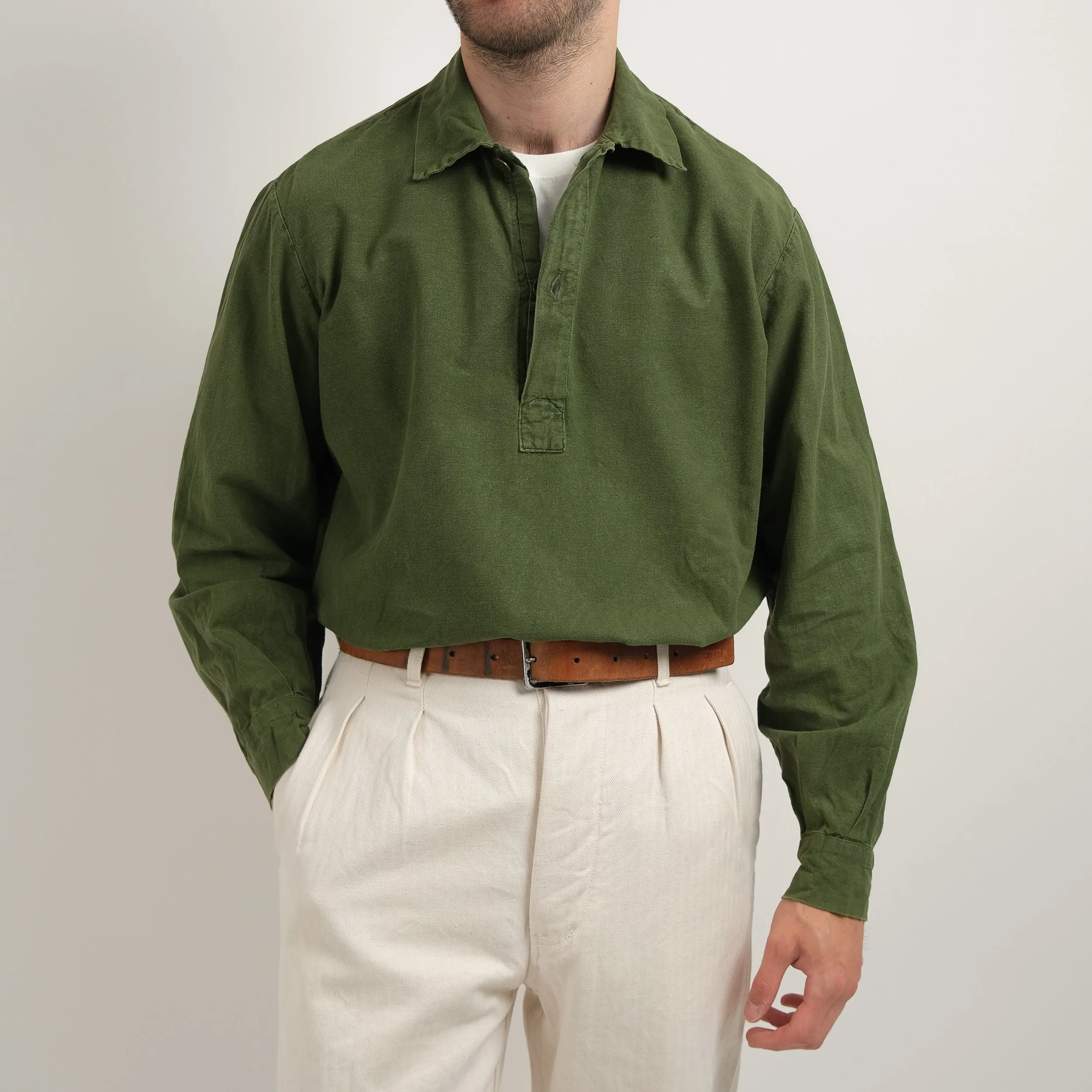 SWEDISH GREEN WORK SHIRT