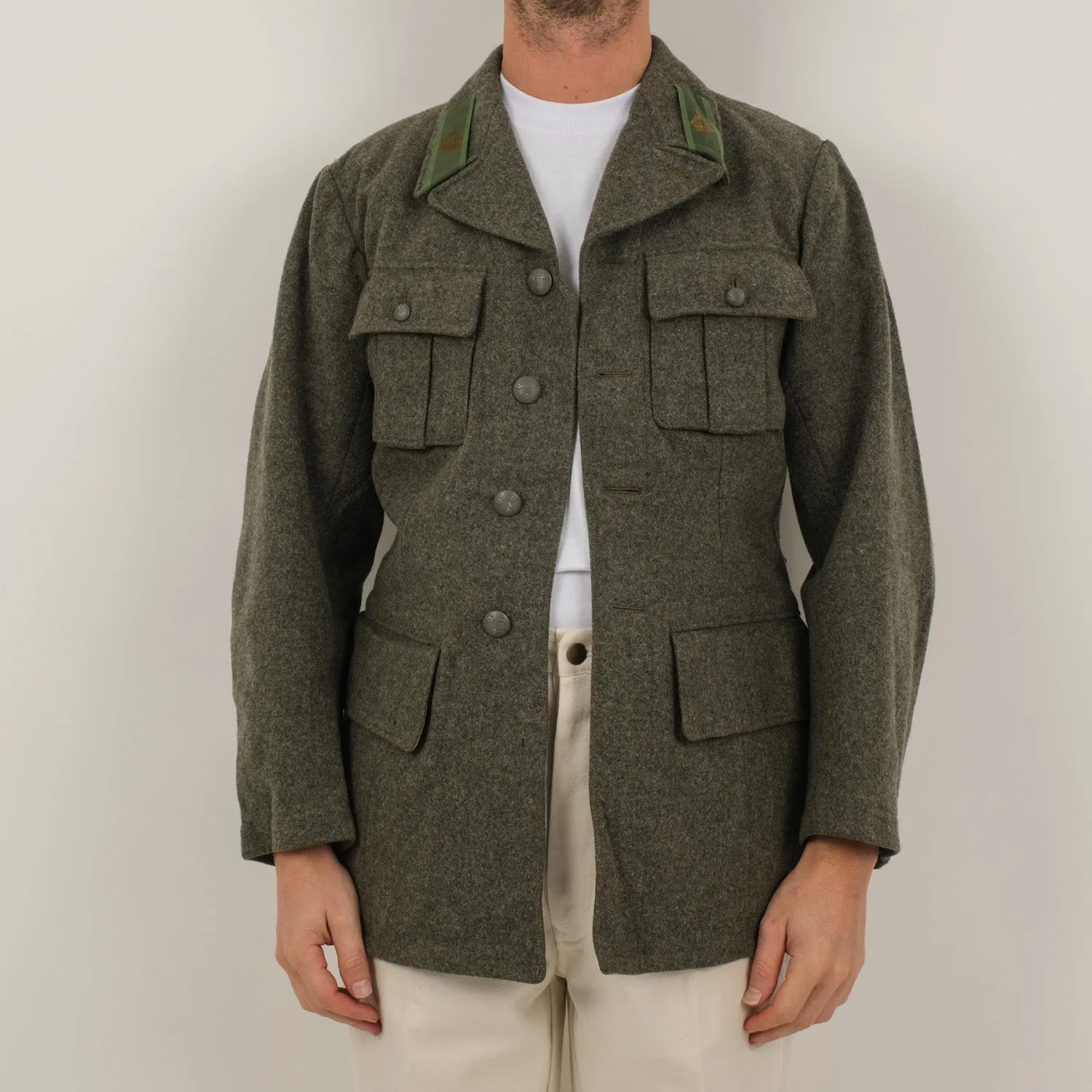 SWEDISH WOOL ARMY JACKET