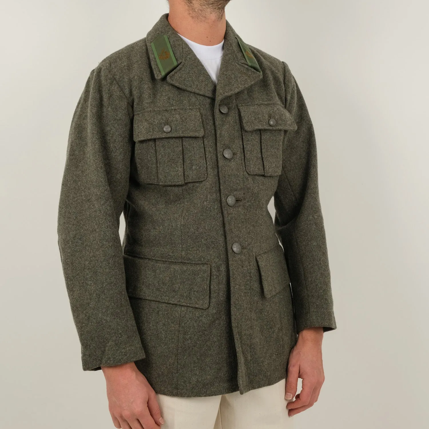 SWEDISH WOOL ARMY JACKET