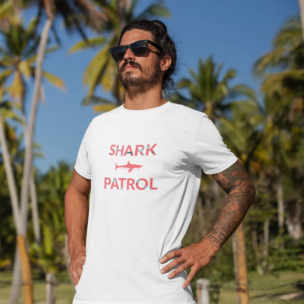 T-shirt Shark Patrol