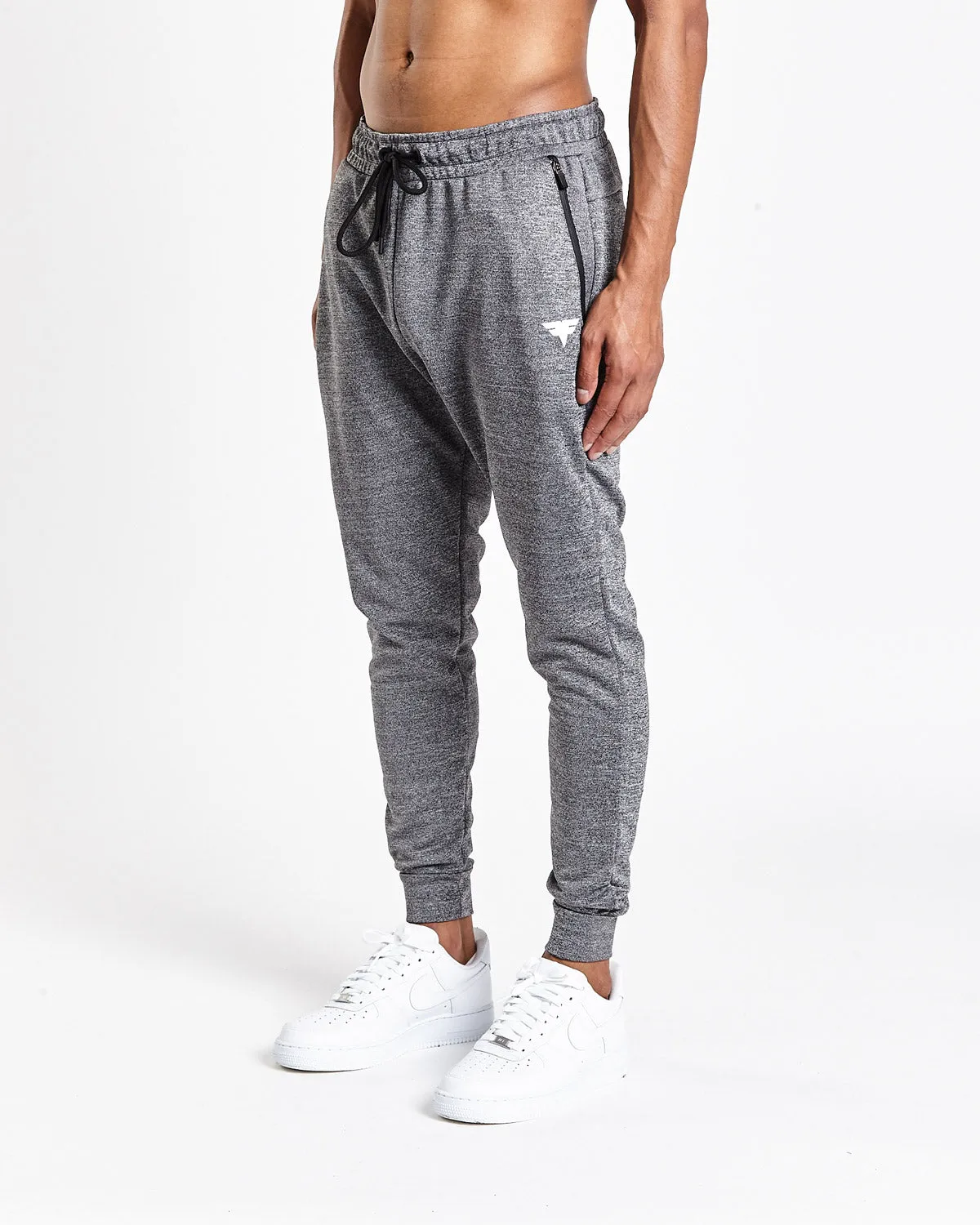 Tech-Dry Grey Track Bottoms