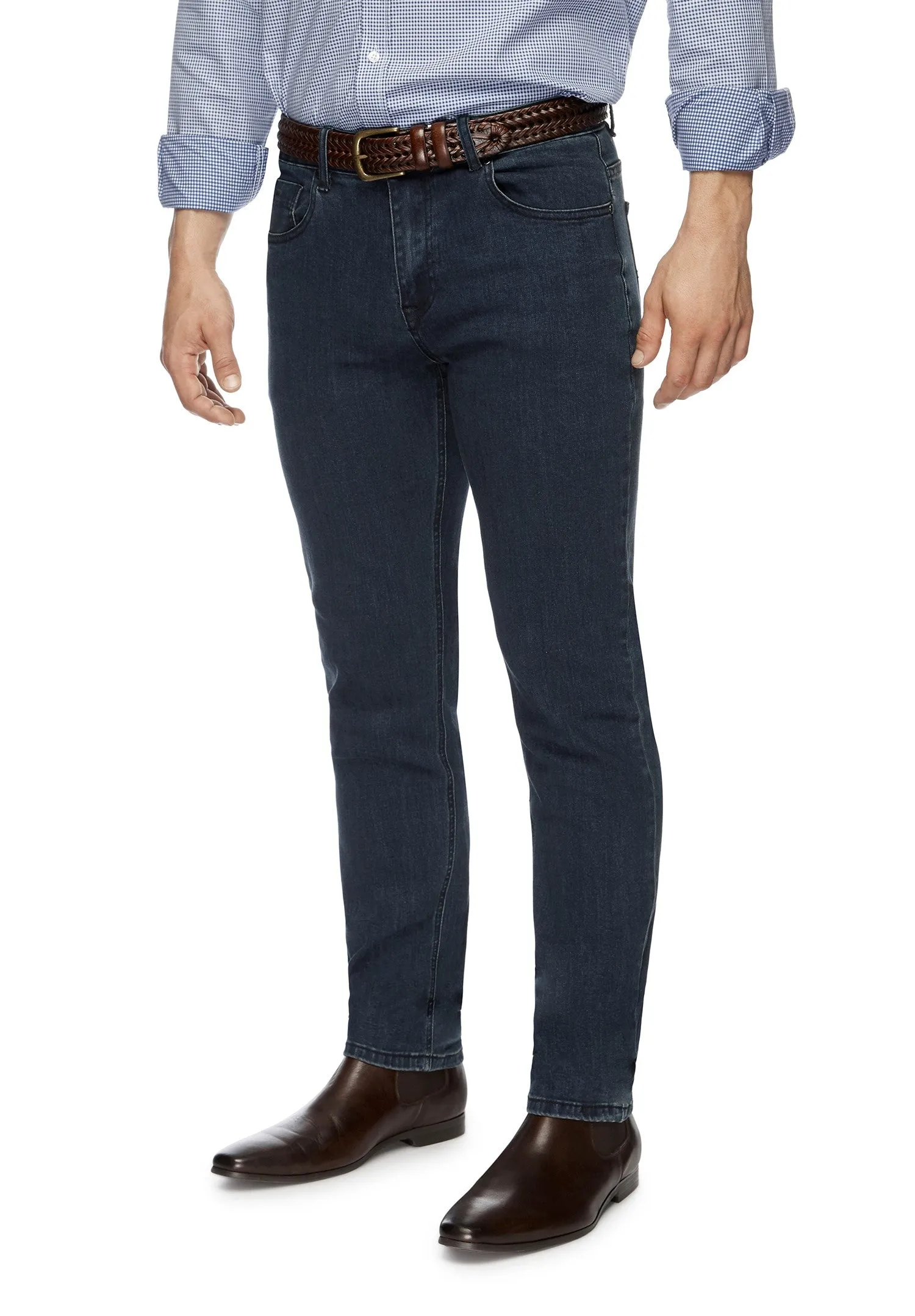 Union Mercer Stretch "Heavy Blue" Denim Jean