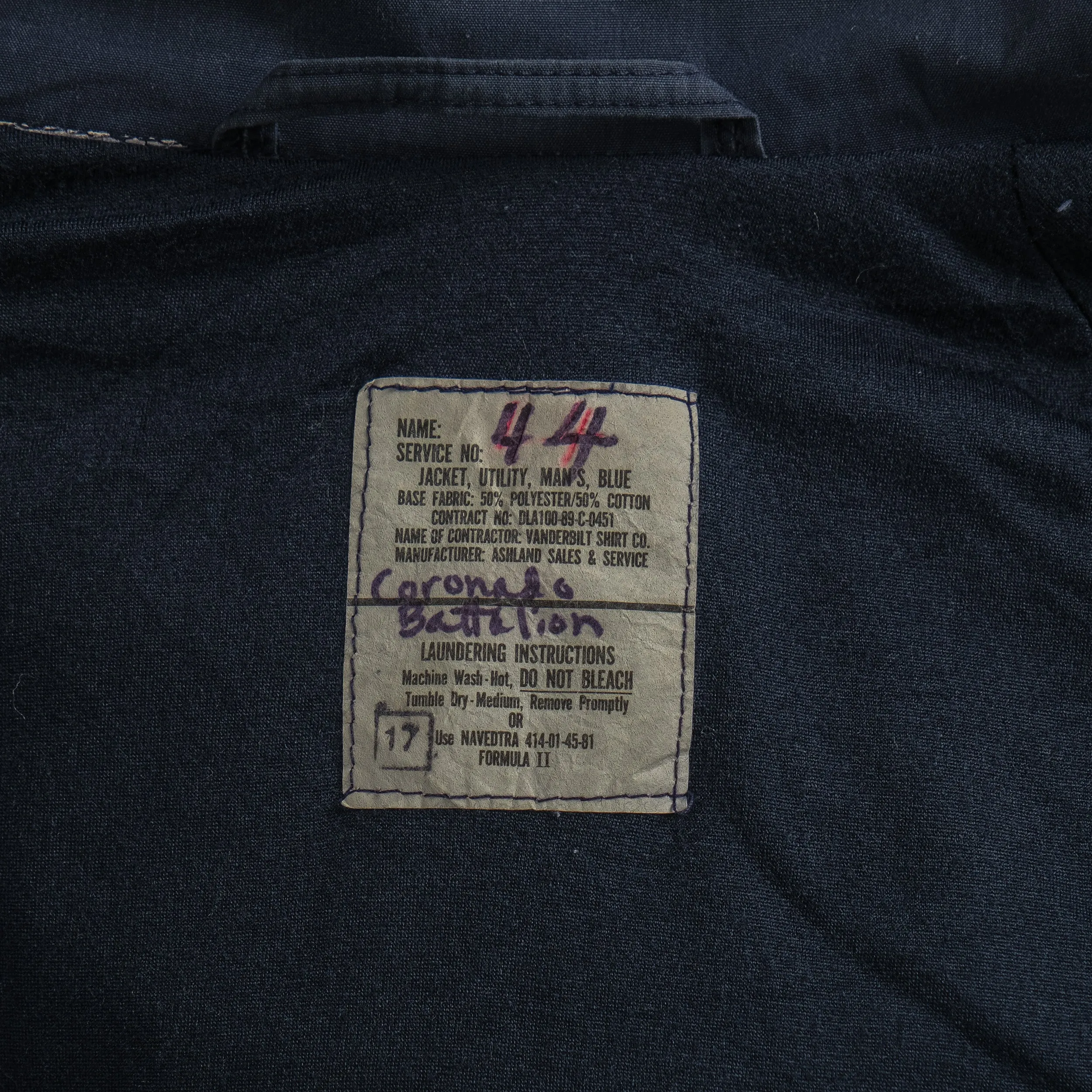 US NAVAL CADETS JACKET