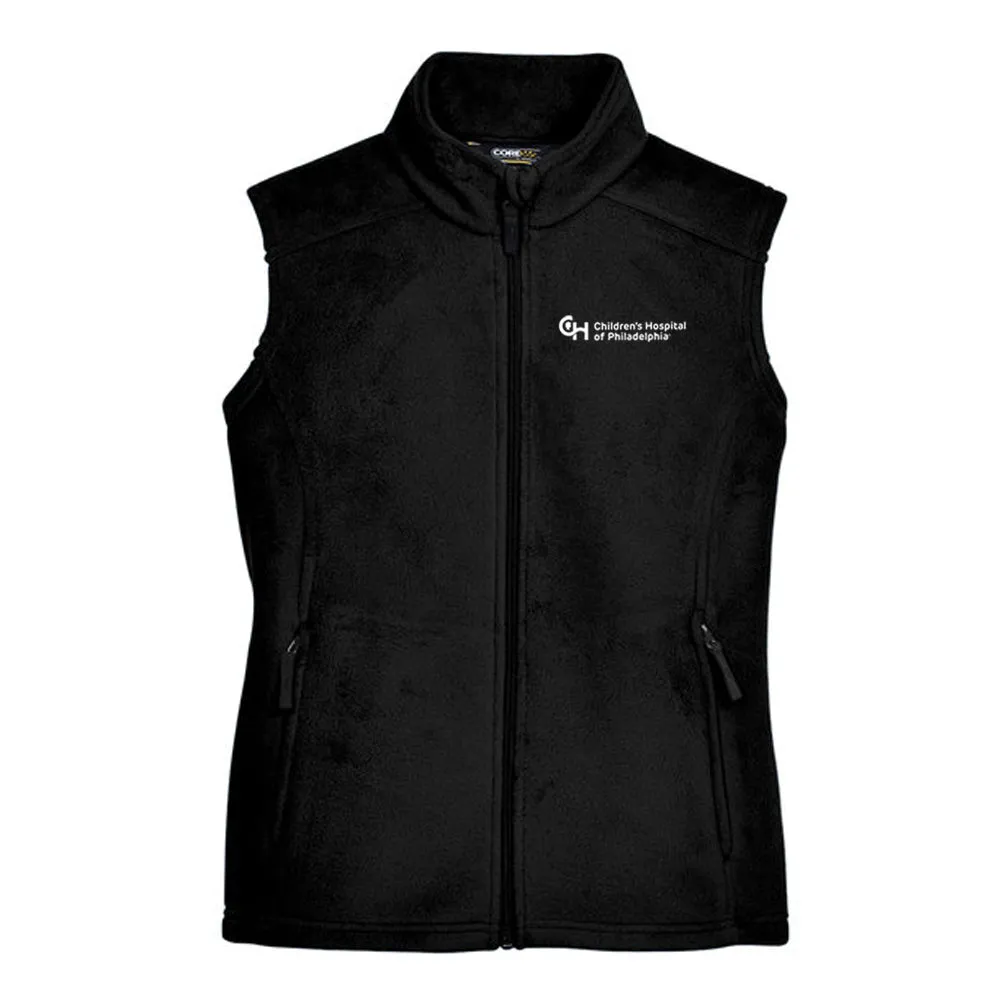 Women's Fleece Vest With CHOP Logo