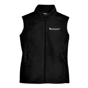 Women's Fleece Vest With CHOP Logo