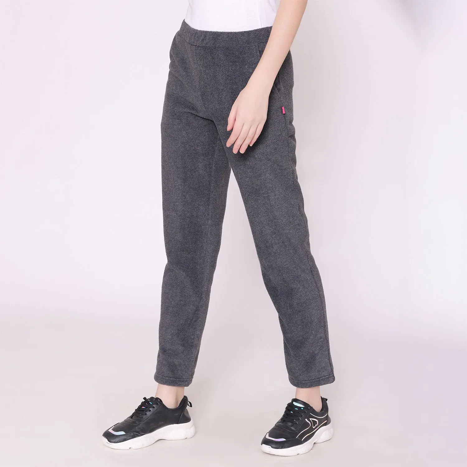 Women's Polar Track Pants - Anthra