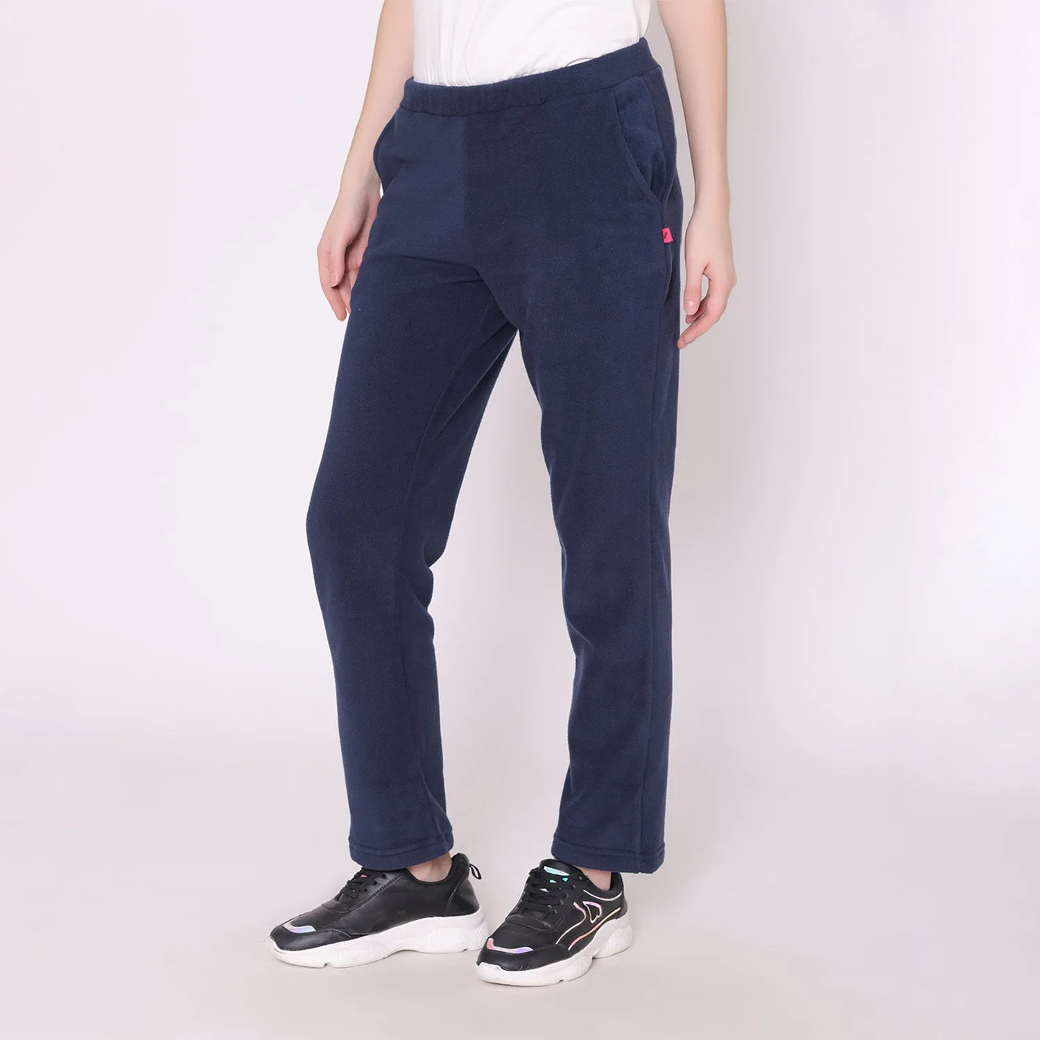 Women's Polar Track Pants - Navy