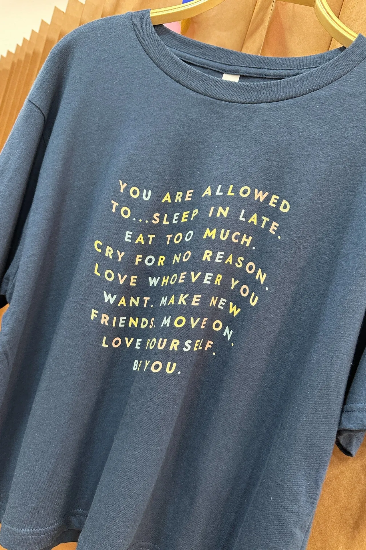 You Are Allowed To Sleep In Late Vintage Tee